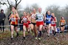 From left to right: Jennifer Walsh, Bobby Clay, Emelia Gorecka and Annabel Mason, under-17s and under-20s womens,  2012 McCain Liverpool Cross Challenge.